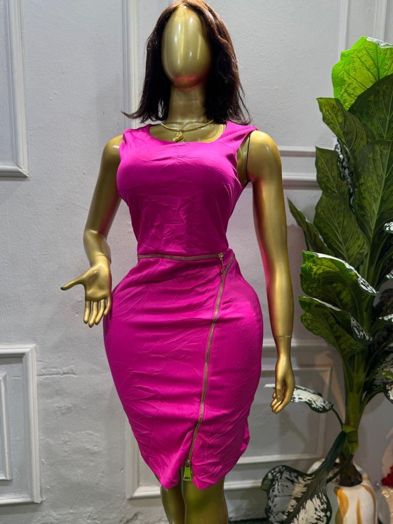 Pink Polo Midi Dress - Image 2