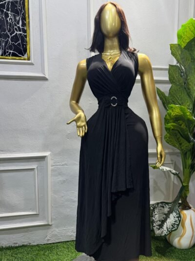 Black Polo Maxi Dress2
