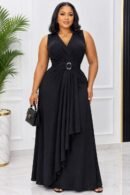 Black Polo Maxi Dress